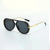 Sivert™ | Tøffe Aviator-solbriller med Dristig Dobbelbro-design