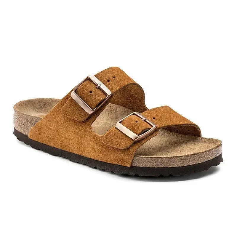 Darby™ | Sandaler i skinn med myk såle