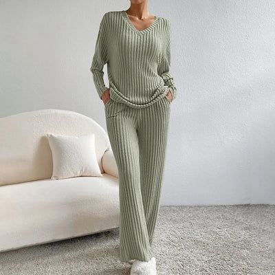 Kathy™ | Strikket - 2-delt sett
