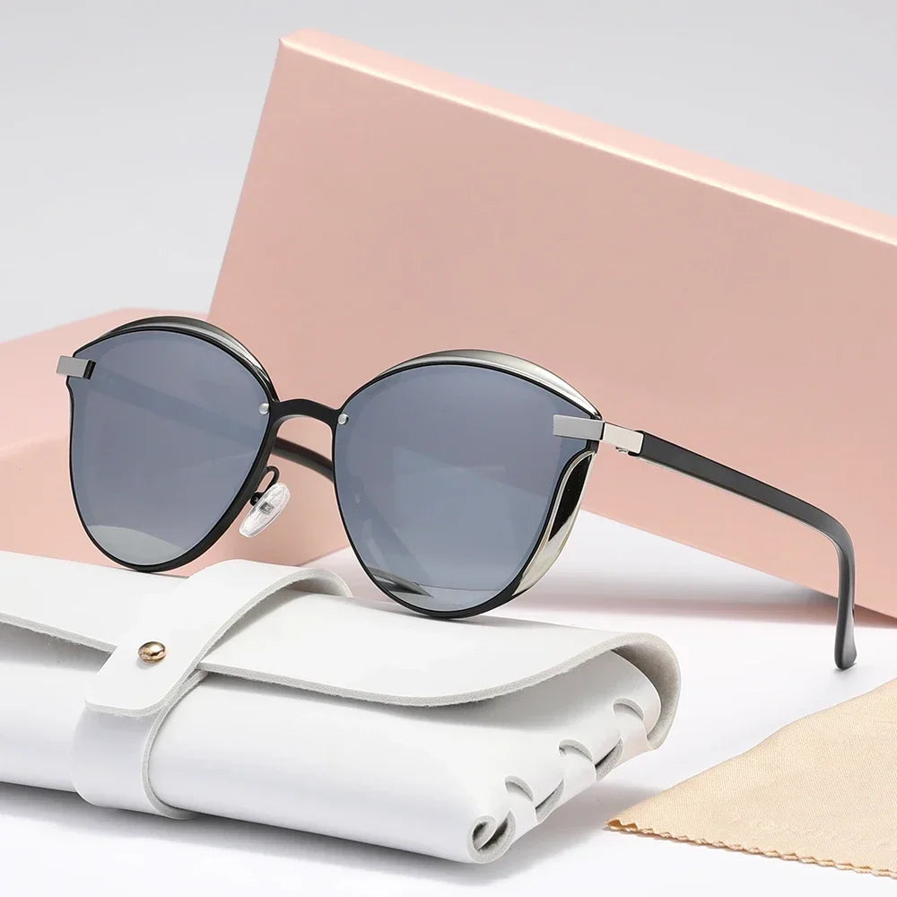 Noor™ | Elegante Cat‑Eye-solbriller med polariserte UV400‑linser