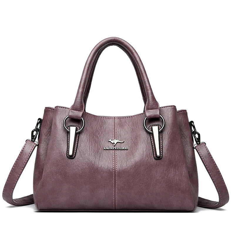 Alana™ | Crossbody i mykt skinn