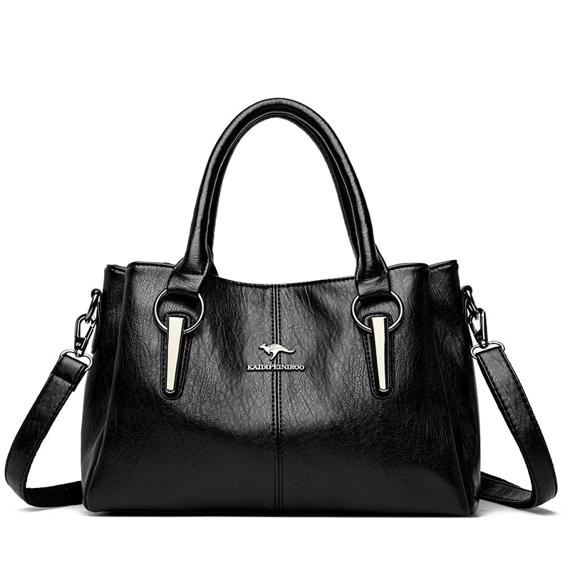 Alana™ | Crossbody i mykt skinn