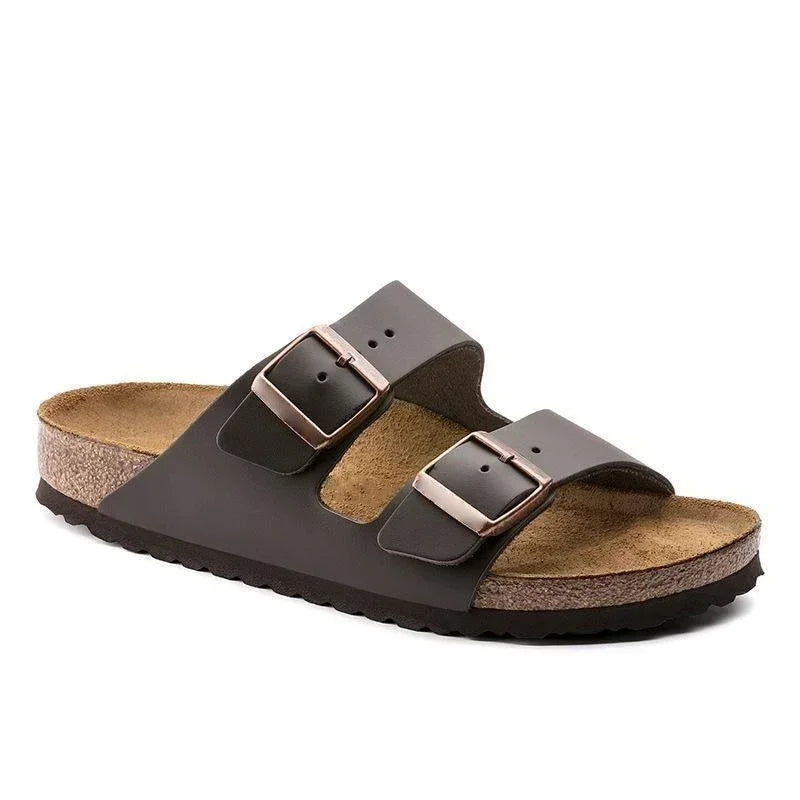 Darby™ | Sandaler i skinn med myk såle