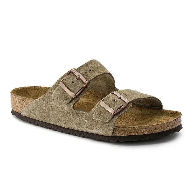 Darby™ | Sandaler i skinn med myk såle