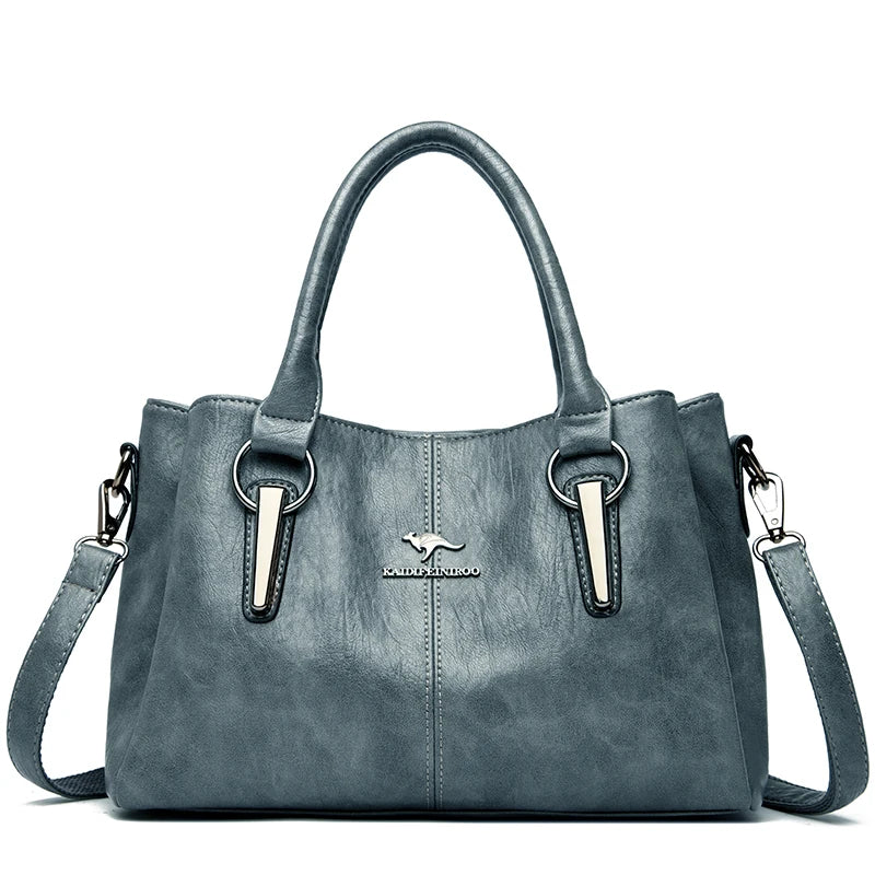 Alana™ | Crossbody i mykt skinn