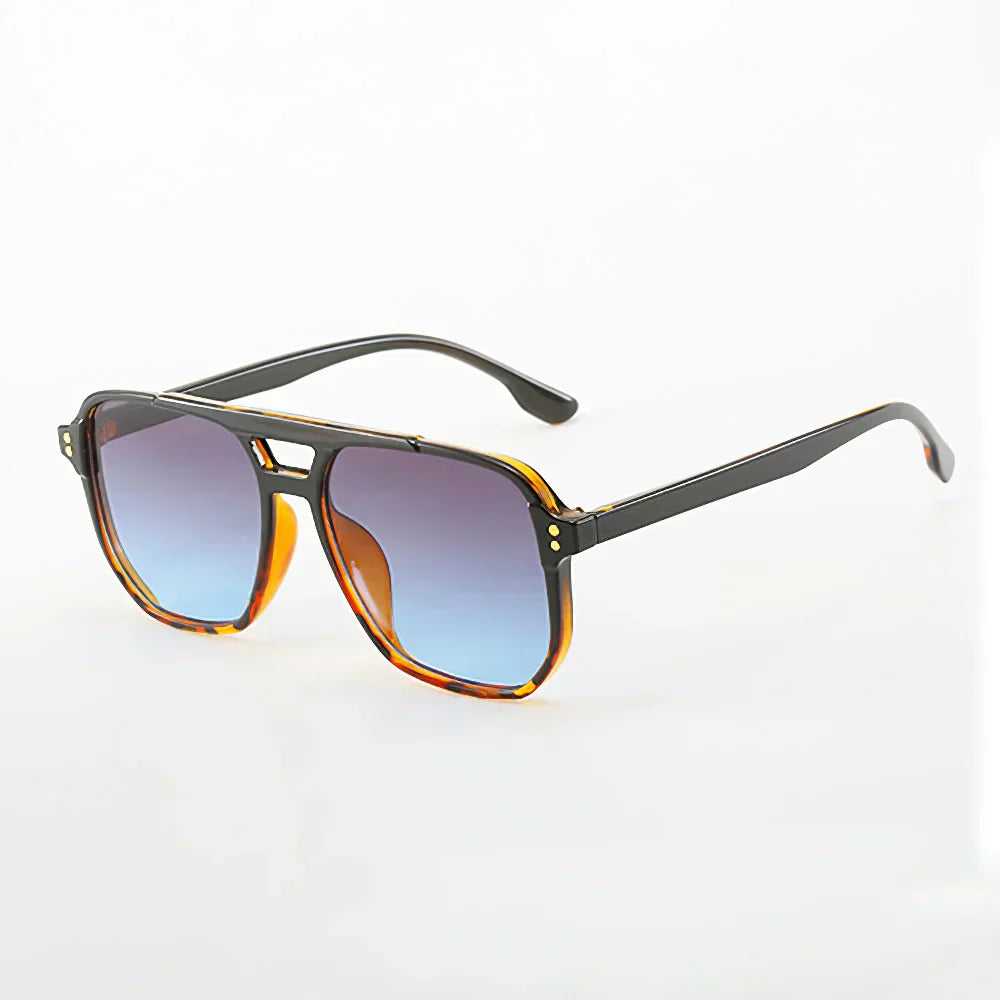 Iben™ | Elegant Aviator-solbriller med gradient fargeblanding