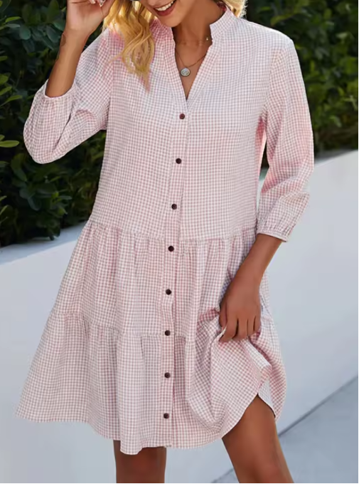 Antonia™ | Elegant skjortekjole