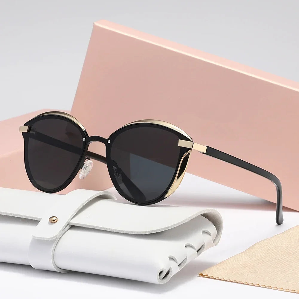 Noor™ | Elegante Cat‑Eye-solbriller med polariserte UV400‑linser