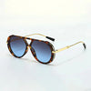 Sivert™ | Tøffe Aviator-solbriller med Dristig Dobbelbro-design