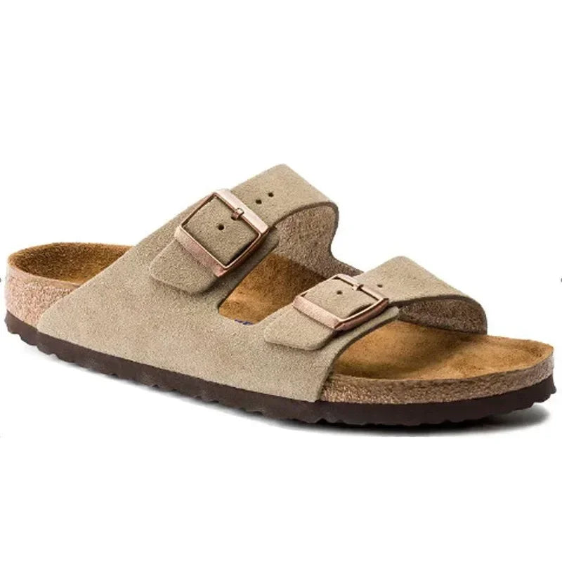 Darby™ | Sandaler i skinn med myk såle