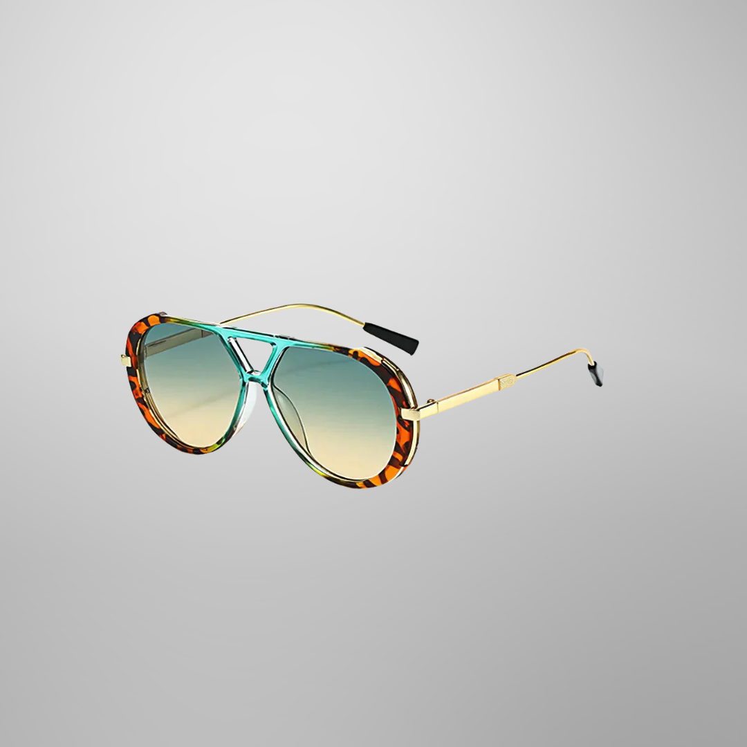 Sivert™ | Tøffe Aviator-solbriller med Dristig Dobbelbro-design