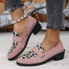 Cecile™ | Elegant loafer med leopardmønster
