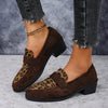 Cecile™ | Elegant loafer med leopardmønster