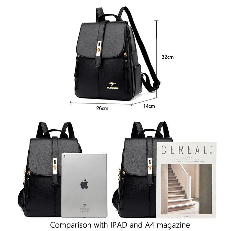 Amagda™ | Ryggsekk i skinn