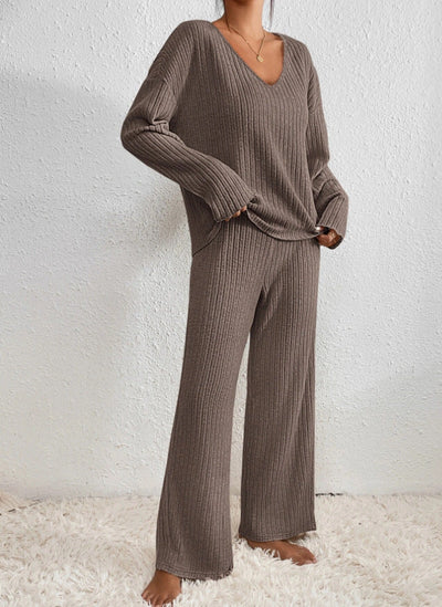 Kathy™ | Strikket - 2-delt sett