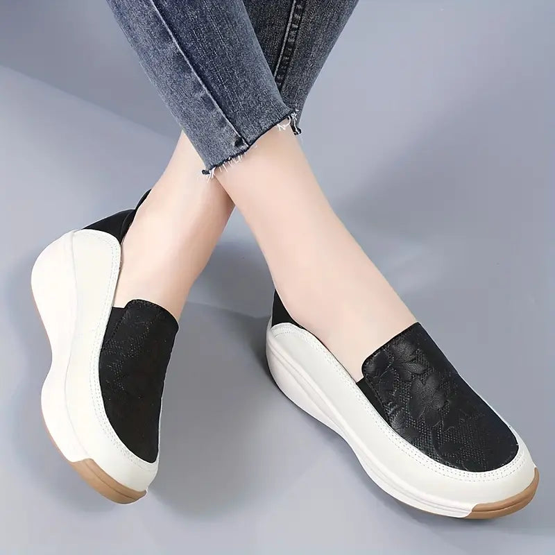 Rosie™ | Orthopedic Loafers med blomstermønster