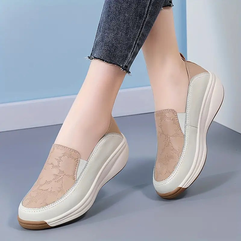 Rosie™ | Orthopedic Loafers med blomstermønster