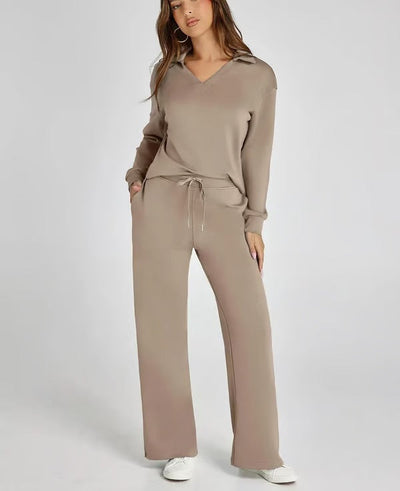 Flora™ | 2-delt casual langermet sett