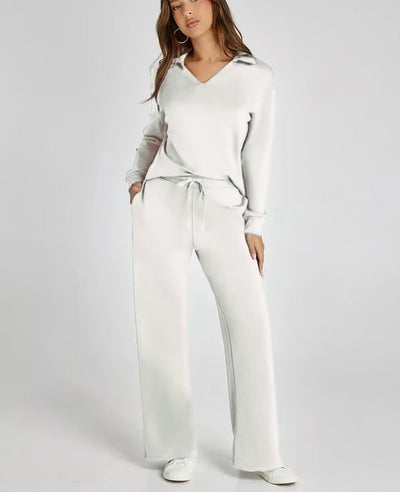Flora™ | 2-delt casual langermet sett