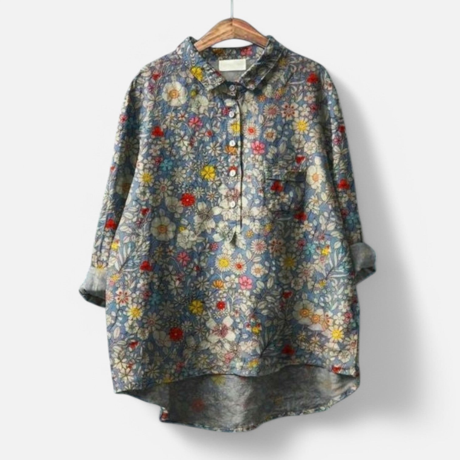 Adriana™ | Bluse med blomster