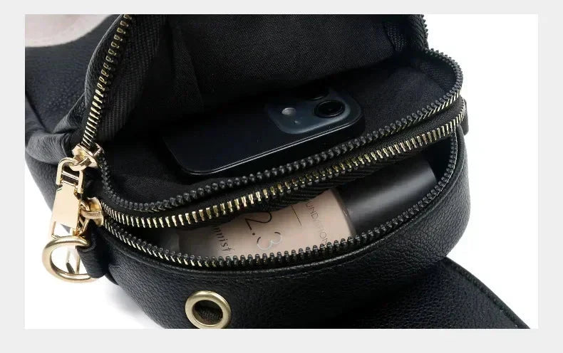 Arnora™ | Retro skinnveske i skinn