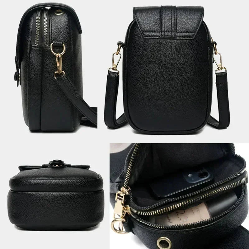 Amine™ | Retro skinnveske