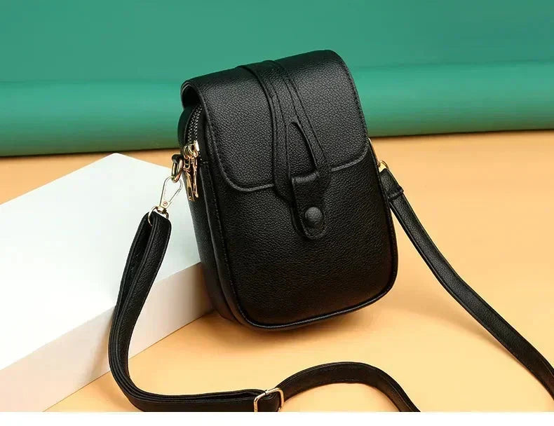 Arnora™ | Retro skinnveske i skinn