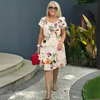 Liz™ | Stilig blomstret kjole