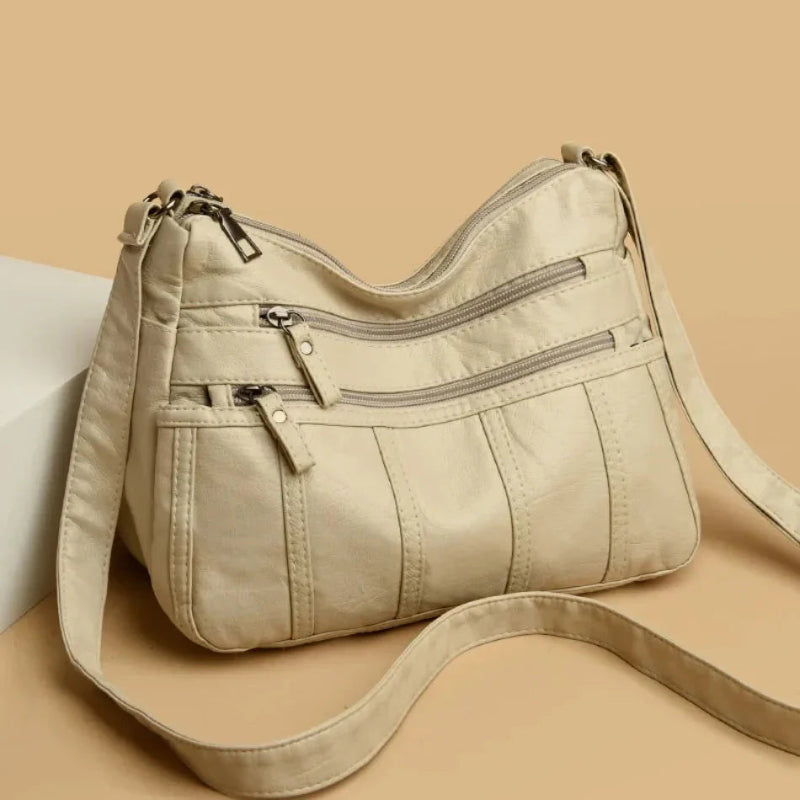 Annnika™ Soft Leather Crossbody Bag