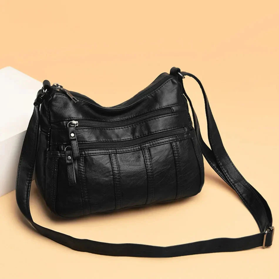 Annnika™ Soft Leather Crossbody Bag
