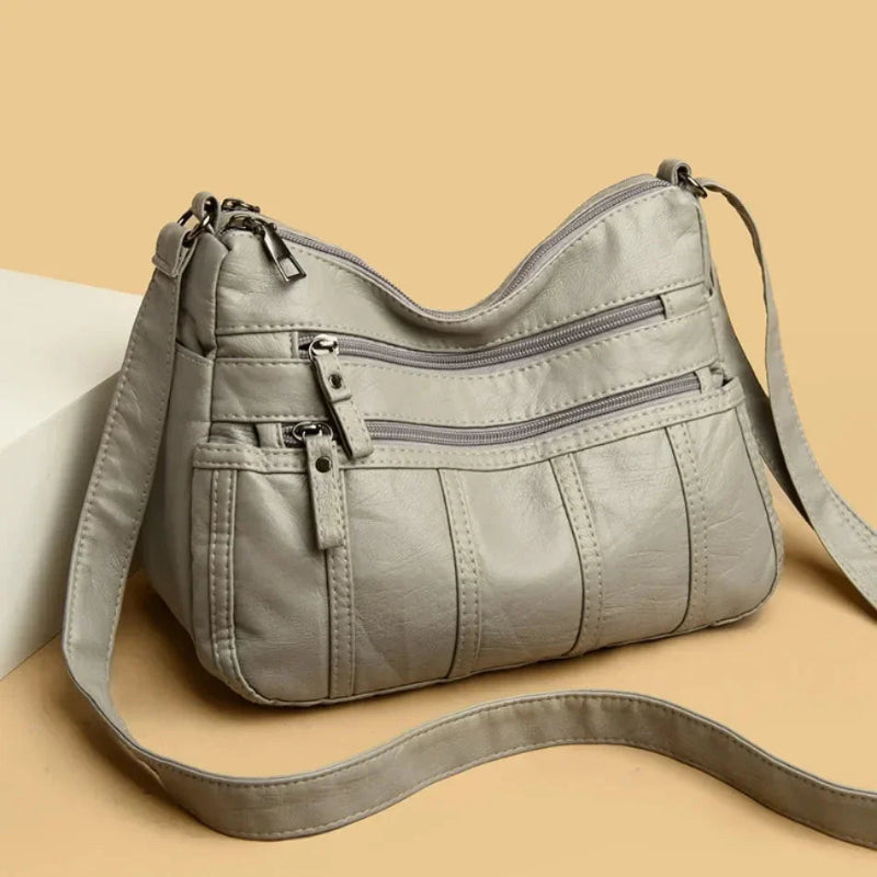 Annnika™ Soft Leather Crossbody Bag