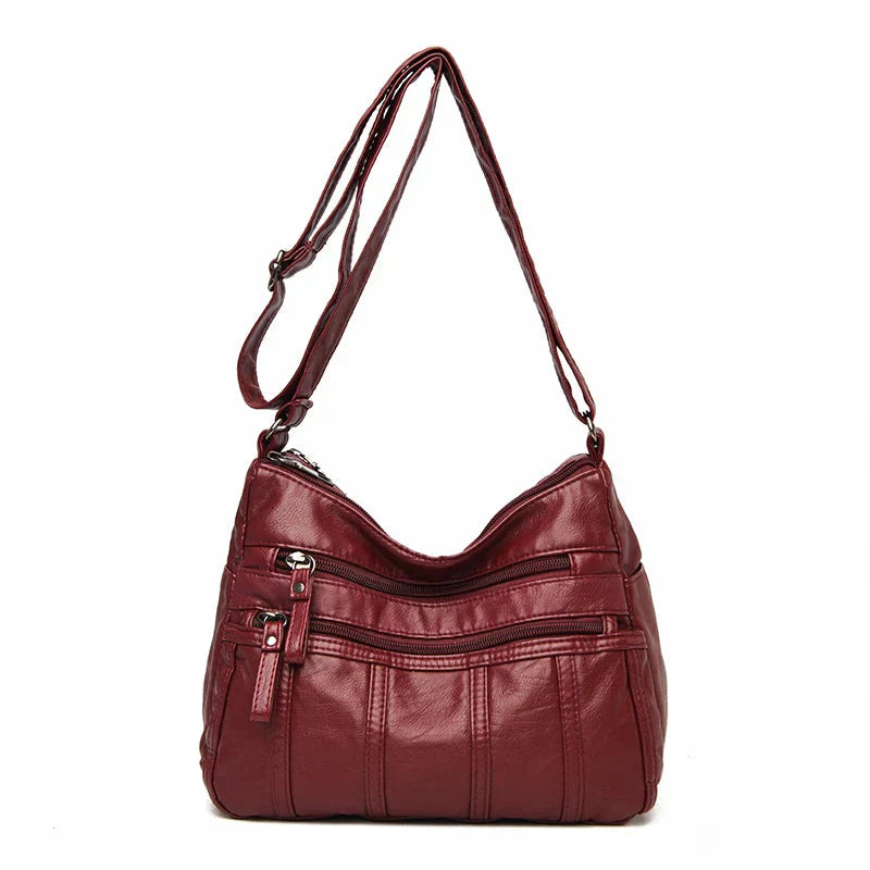 Annnika™ Soft Leather Crossbody Bag