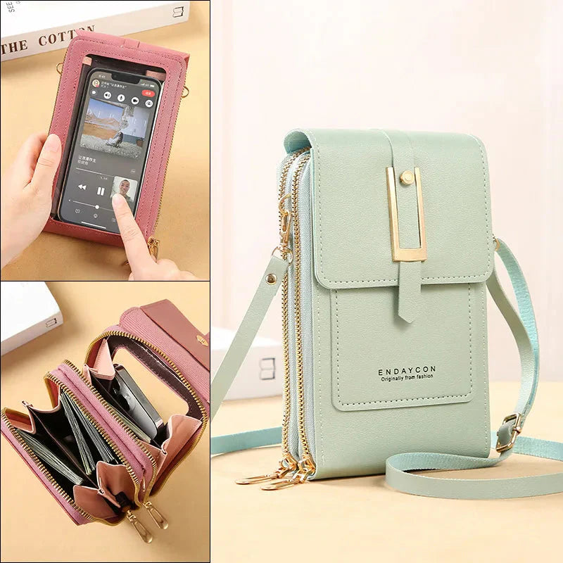 Alessia™ | Crossbody-veske med mobiltelefon